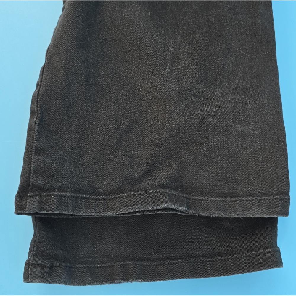 Vtg Y2K Zoey Beth Pants Women Sz 11/12 Black Bootcut Mid 32x29" Work Stretch - Picture 3 of 7